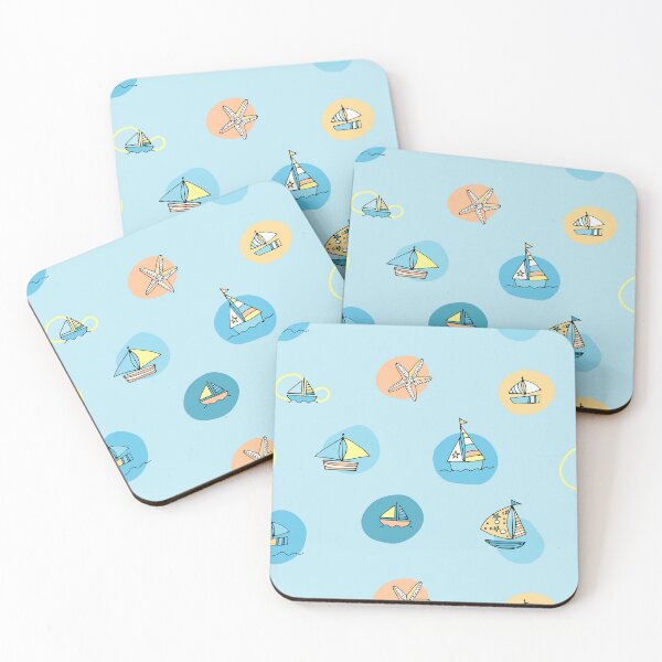 Item preview, sea with boats designed and sold by yaninakantor.
