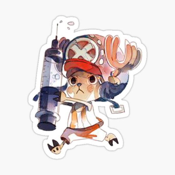 "tony tony chopper One Piece" Sticker for Sale by MoElArt Redbubble