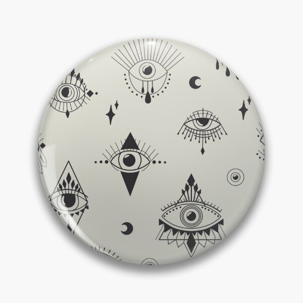 Item preview, Mediterranean Greek Evil Eye Protection Amulet Pattern - Evil Eye Amulets designed and sold by antevasinart.