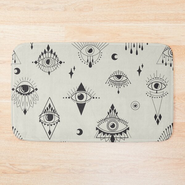 Item preview, Mediterranean Greek Evil Eye Protection Amulet Pattern - Evil Eye Amulets designed and sold by antevasinart.
