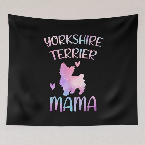Item preview, Yorkshire terrier Dog Mama Mom Watercolor, Yorkshire terrier dog Mama mother, Yorkshire terrier Owner Mom Chritmas Birthday Gift designed and sold by xlnv.