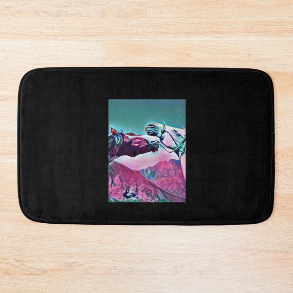 Item preview, Mustangs Wild on Mountain In Pasture Close Up designed and sold by teewearstyle.