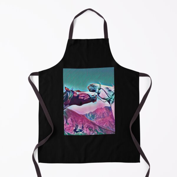 Item preview, Mustangs Wild on Mountain In Pasture Close Up designed and sold by teewearstyle.