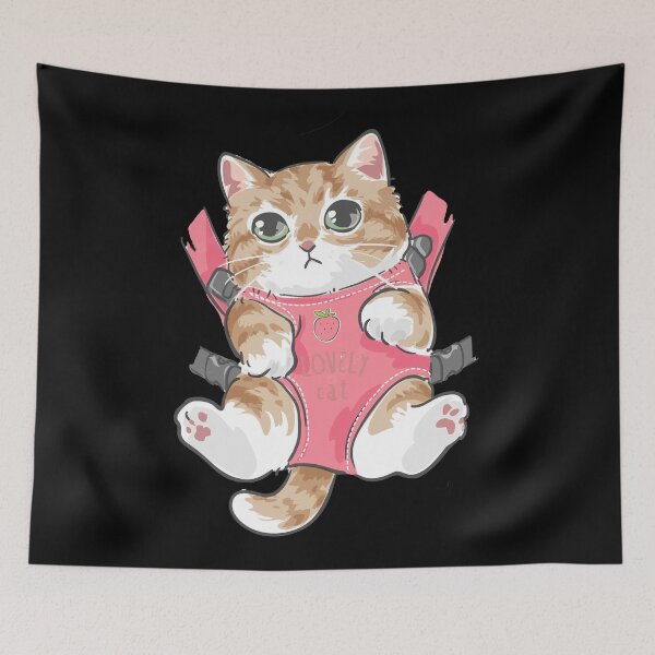 Item preview, Cat In Baby Carrier designed and sold by karentikaa.