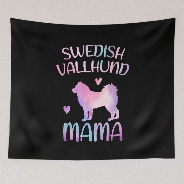 Item preview, Swedish vallhund Dog Mama Mom Watercolor, Swedish vallhund dog Mama mother, Swedish vallhund Owner Mom Chritmas Birthday Gift designed and sold by xlnv.