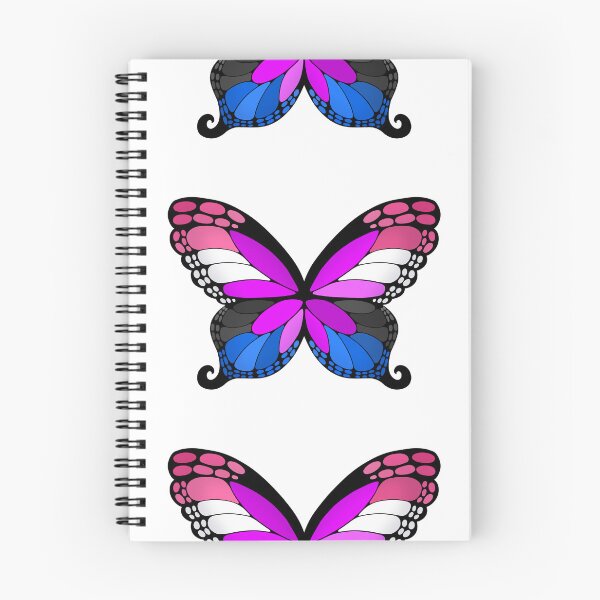 Item preview, Butterfly Wings Genderfluid Pride Flag designed and sold by Middy's Art.