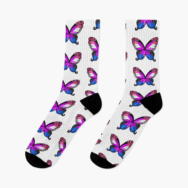 Item preview, Butterfly Wings Genderfluid Pride Flag designed and sold by Middy's Art.