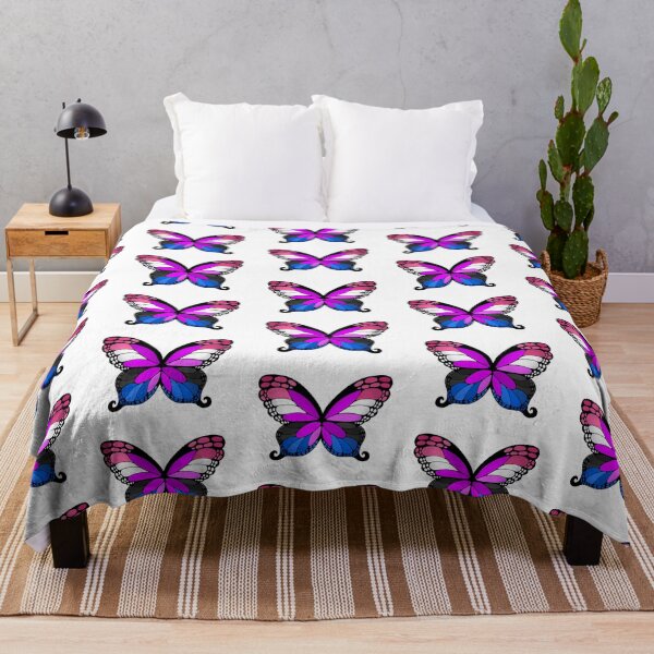 Item preview, Butterfly Wings Genderfluid Pride Flag designed and sold by Middy's Art.