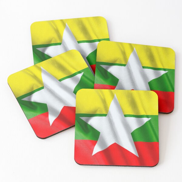 Item preview, Myanmar or Burma Flag designed and sold by MarkUK97.