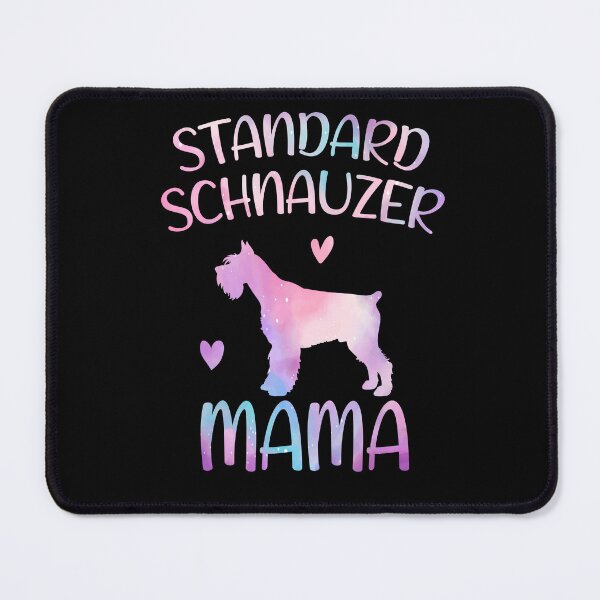 Item preview, Standard schnauzer Dog Mama Mom Watercolor, Standard schnauzer dog Mama mother, Standard schnauzer Owner Mom Chritmas Birthday Gift designed and sold by xlnv.