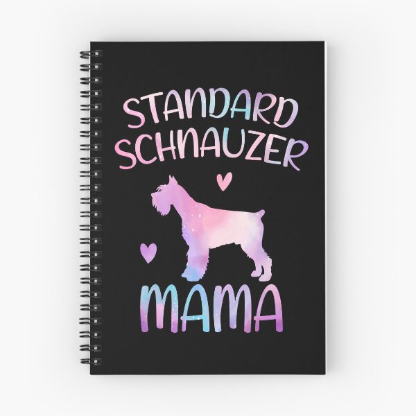Item preview, Standard schnauzer Dog Mama Mom Watercolor, Standard schnauzer dog Mama mother, Standard schnauzer Owner Mom Chritmas Birthday Gift designed and sold by xlnv.