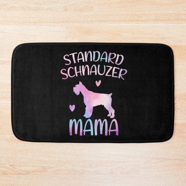 Item preview, Standard schnauzer Dog Mama Mom Watercolor, Standard schnauzer dog Mama mother, Standard schnauzer Owner Mom Chritmas Birthday Gift designed and sold by xlnv.