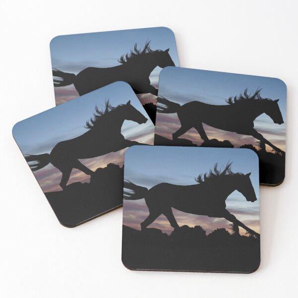 Item preview, Sunset Shadow Horse – Strong Yang Energy designed and sold by FengShuiLounge.