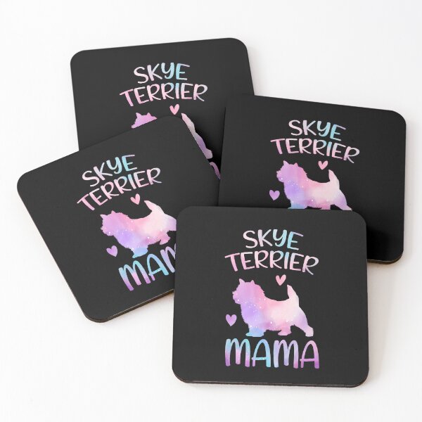Item preview, Skye terrier Dog Mama Mom Watercolor, Skye terrier dog Mama mother, Skye terrier Owner Mom Chritmas Birthday Gift designed and sold by xlnv.