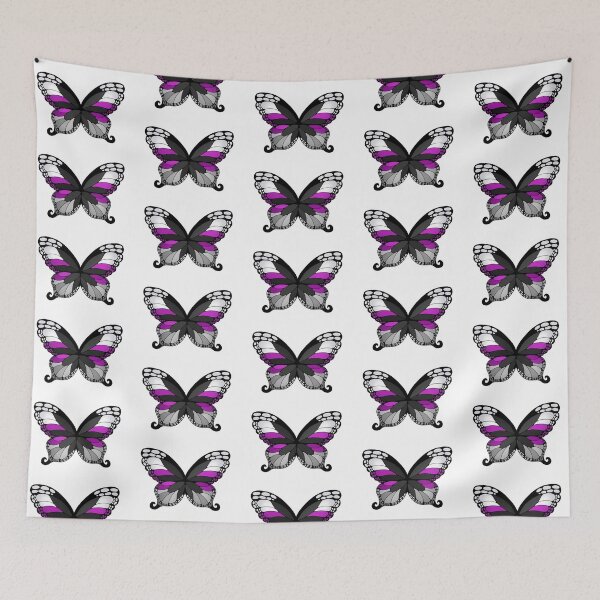 Item preview, Butterfly Wings Demi Pride Flag designed and sold by Middy's Art.