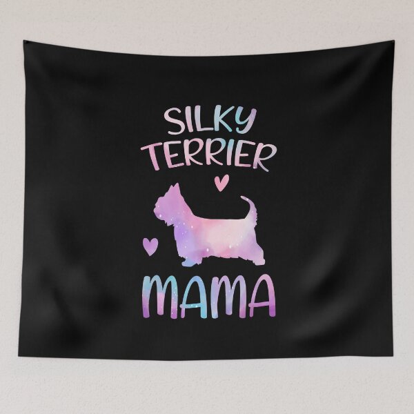 Item preview, Silky terrier Dog Mama Mom Watercolor, Silky terrier dog Mama mother, Silky terrier Owner Mom Chritmas Birthday Gift designed and sold by xlnv.
