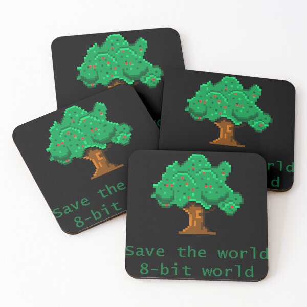 Item preview, Save the world 8-bit designed and sold by Francesko221.