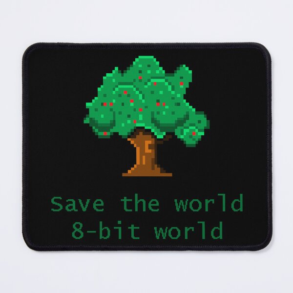 Item preview, Save the world 8-bit designed and sold by Francesko221.
