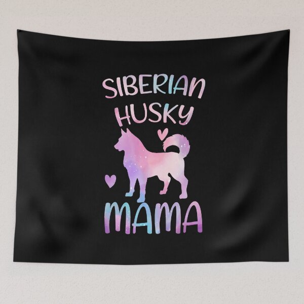 Item preview, Siberian husky Dog Mama Mom Watercolor, Siberian husky dog Mama mother, Siberian husky Owner Mom Chritmas Birthday Gift designed and sold by xlnv.