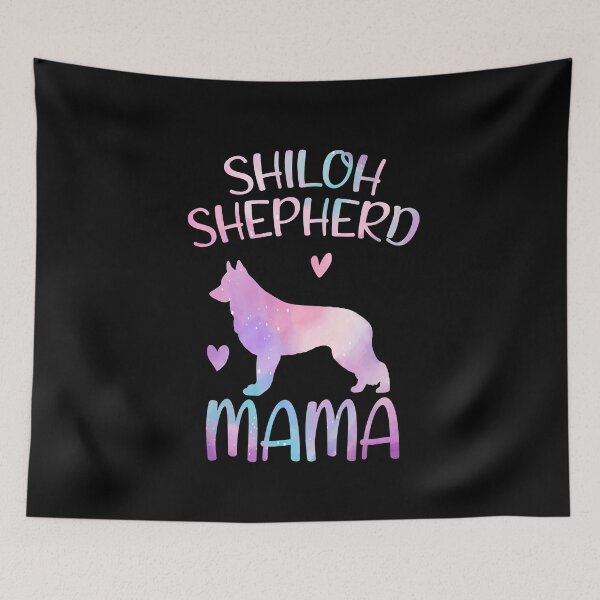 Item preview, Shiloh shepherd Dog Mama Mom Watercolor, Shiloh shepherd dog Mama mother, Shiloh shepherd Owner Mom Chritmas Birthday Gift designed and sold by xlnv.