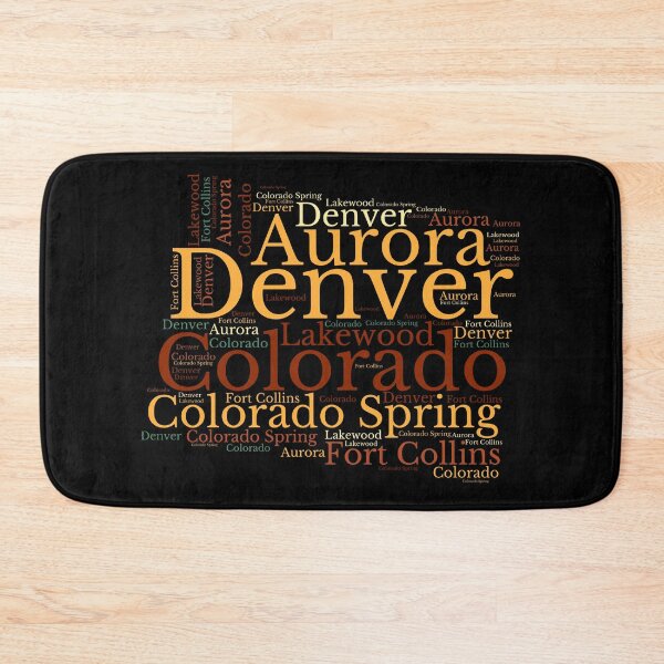 Item preview,  Colorado Map and Cities  designed and sold by labatchino10.