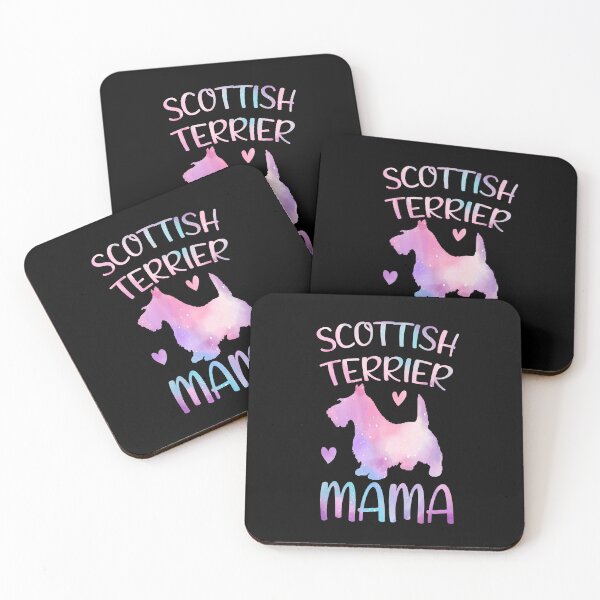 Item preview, Scottish terrier Dog Mama Mom Watercolor, Scottish terrier dog Mama mother, Scottish terrier Owner Mom Chritmas Birthday Gift designed and sold by xlnv.