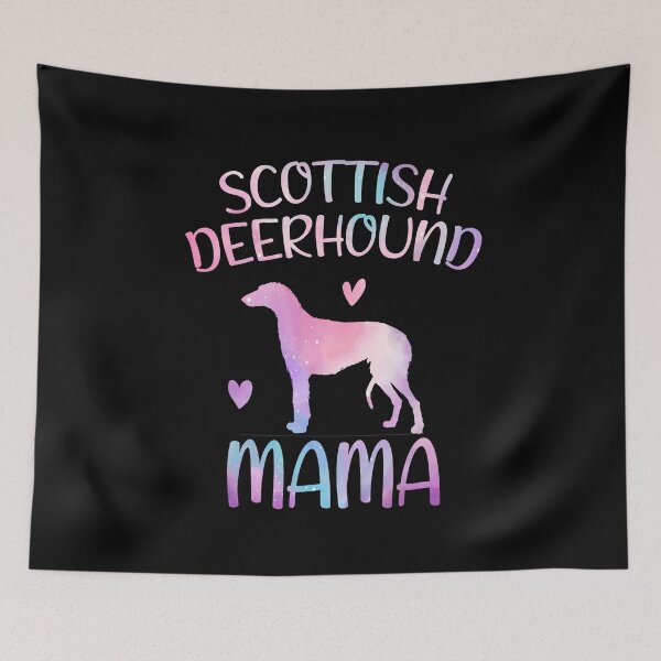 Item preview, Scottish deerhound Dog Mama Mom Watercolor, Scottish deerhound dog Mama mother, Scottish deerhound Owner Mom Chritmas Birthday Gift designed and sold by xlnv.