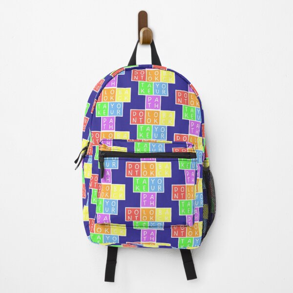 Item preview, Don't look back, take your path - Upside down Pyramid - Pastel colors designed and sold by RainbowWordLand.