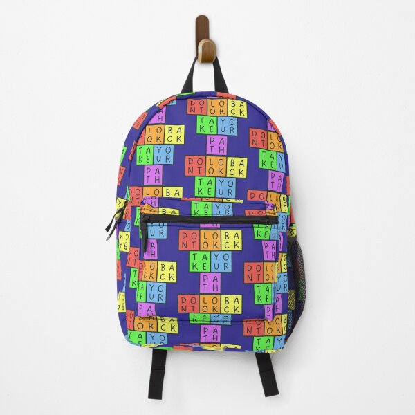 Item preview, Don't look back, take your path - Upside down Pyramid - Pastel colors - Gray text designed and sold by RainbowWordLand.