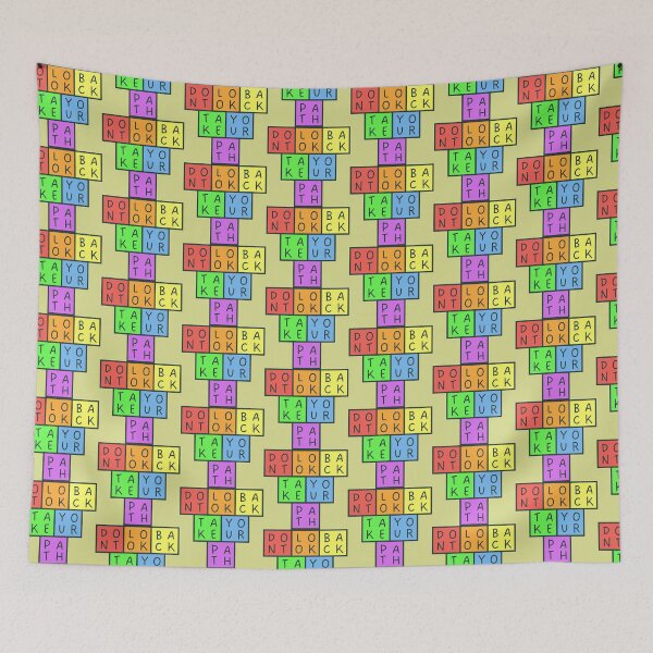 Item preview, Don't look back, take your path - Upside down Pyramid - Pastel colors - Gray text designed and sold by RainbowWordLand.