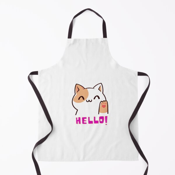 Item preview, Chat mignon dit bonjour - chat designed and sold by Dittery.