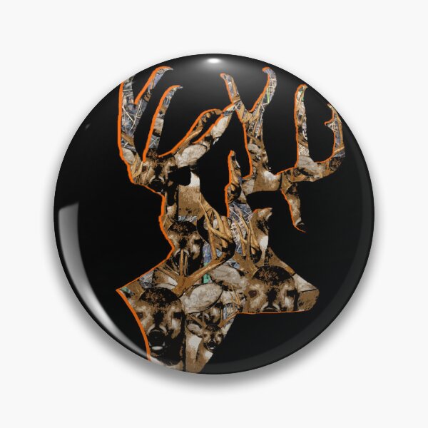 Artikelvorschau, Whitetail Buck Deer, Camo Buck Head, Hirschjagd, Hirschsaison entworfen und verkauft von LifeCrush.
