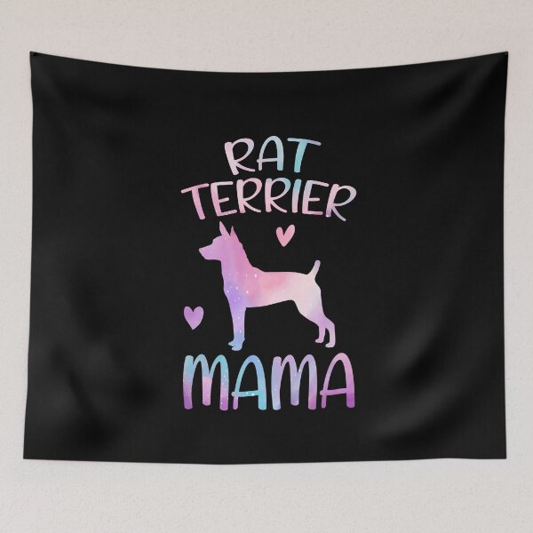 Item preview, Rat terrier Dog Mama Mom Watercolor, Rat terrier dog Mama mother, Rat terrier Owner Mom Chritmas Birthday Gift designed and sold by xlnv.