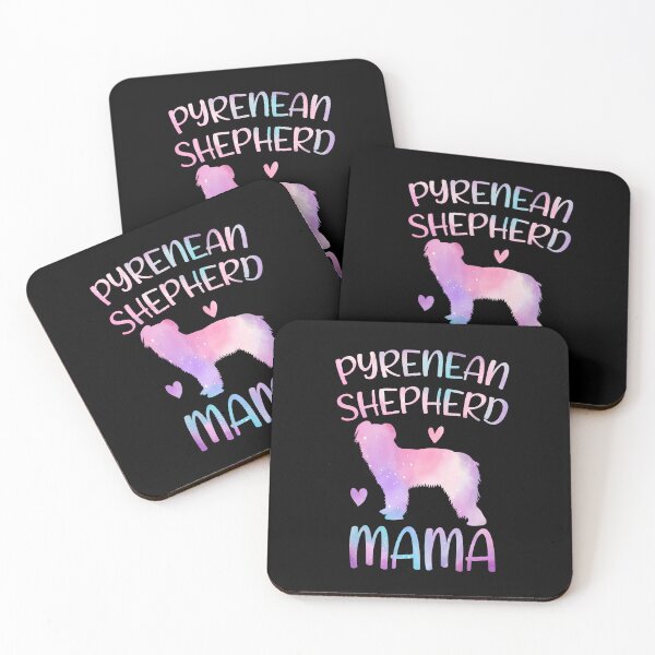 Item preview, Pyrenean shepherd Dog Mama Mom Watercolor, Pyrenean shepherd dog Mama mother, Pyrenean shepherd Owner Mom Chritmas Birthday Gift designed and sold by xlnv.