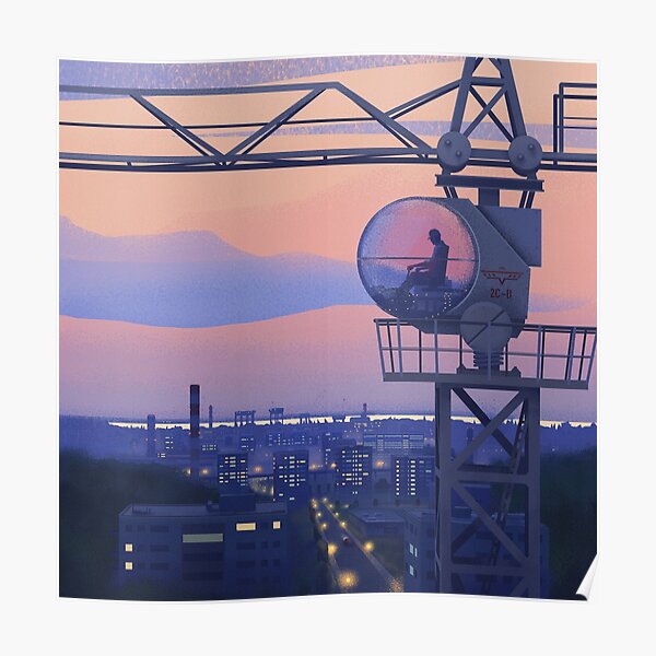 Tower Crane Poster