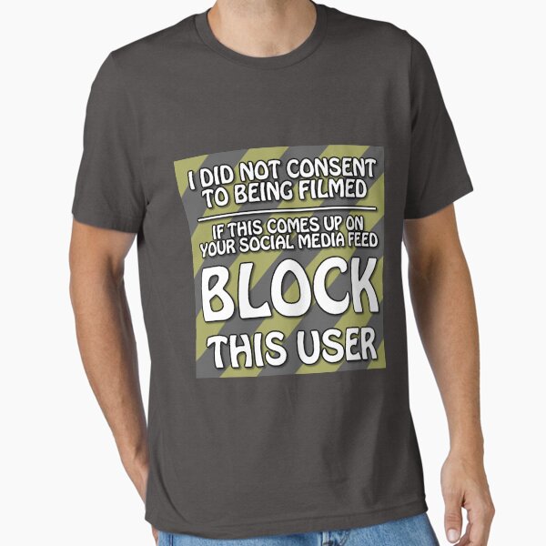 Item preview, I DID NOT CONSENT TO BEING FILMED designed and sold by So Okay Here's the Thing.