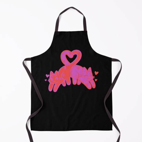 Item preview, Pink and red love cats designed and sold by PeachieCenzie.