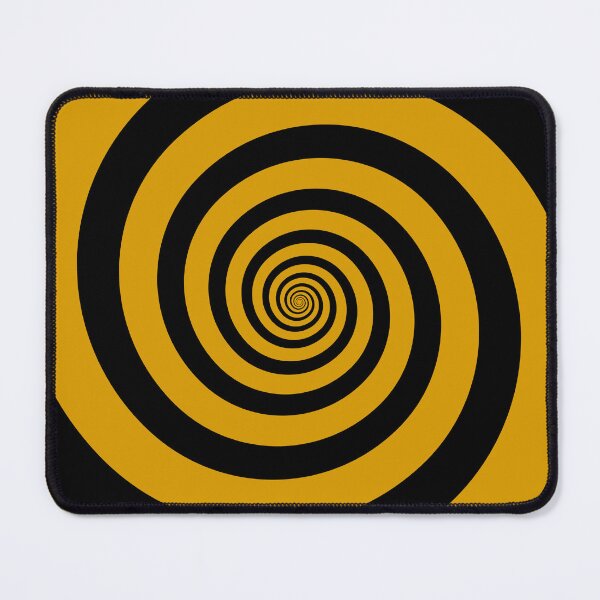 Item preview, Oh-No Yellow/Orange and Black Spiral designed and sold by Sparkle-Moth.