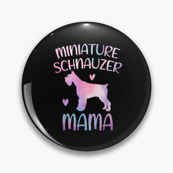 Item preview, Miniature schnauzer Dog Mama Mom Watercolor, Miniature schnauzer dog Mama mother, Miniature schnauzer Owner Mom Chritmas Birthday Gift designed and sold by xlnv.