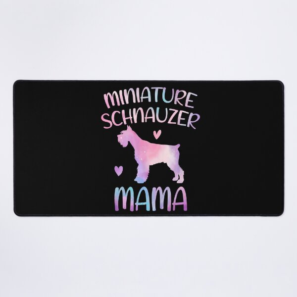 Item preview, Miniature schnauzer Dog Mama Mom Watercolor, Miniature schnauzer dog Mama mother, Miniature schnauzer Owner Mom Chritmas Birthday Gift designed and sold by xlnv.