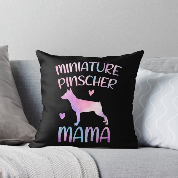 Item preview, Miniature pinscher Dog Mama Mom Watercolor, Miniature pinscher dog Mama mother, Miniature pinscher Owner Mom Chritmas Birthday Gift designed and sold by xlnv.