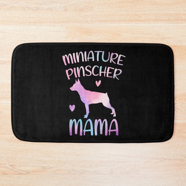 Item preview, Miniature pinscher Dog Mama Mom Watercolor, Miniature pinscher dog Mama mother, Miniature pinscher Owner Mom Chritmas Birthday Gift designed and sold by xlnv.