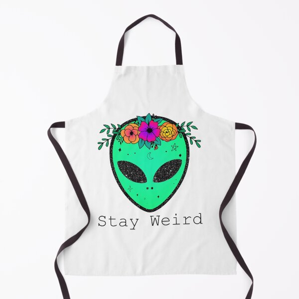 Item preview, Stay Weird Alien Flower Crown designed and sold by ThisIsMugLife.