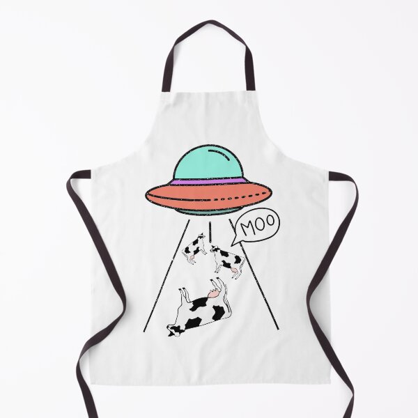 Item preview, Funny Alien Cow Abduction designed and sold by ThisIsMugLife.