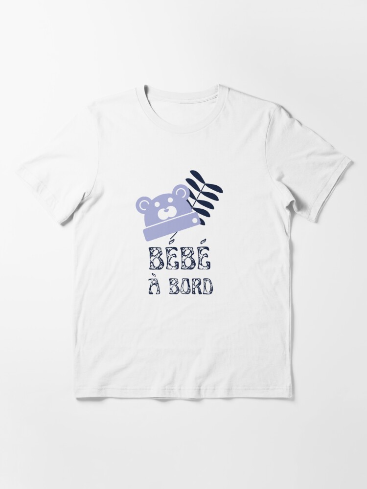 T shirt bebe online a bord