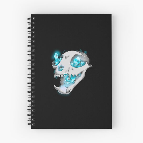Item preview, Blue Crystal Cat Skull designed and sold by Aarilyne.