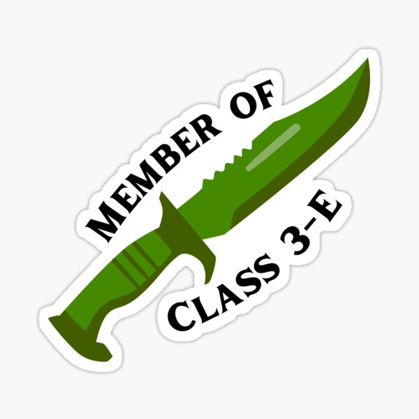 Item preview, Member of Class 3-E Assassination Classroom ID designed and sold by ray-designs-.