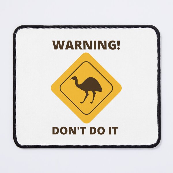 Item preview, Emmanuel Dont Do It - Funny Emmanuel Don't Do it Warning Sign designed and sold by AmphoraGhost.