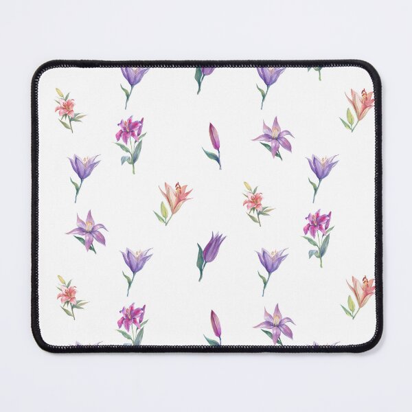 Item preview, Watercolor Mixed Color Iris Flowers designed and sold by silviaol.
