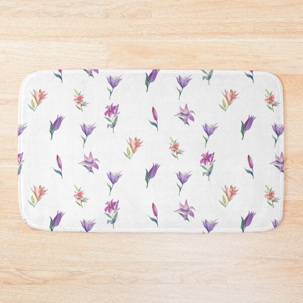 Item preview, Watercolor Mixed Color Iris Flowers designed and sold by silviaol.